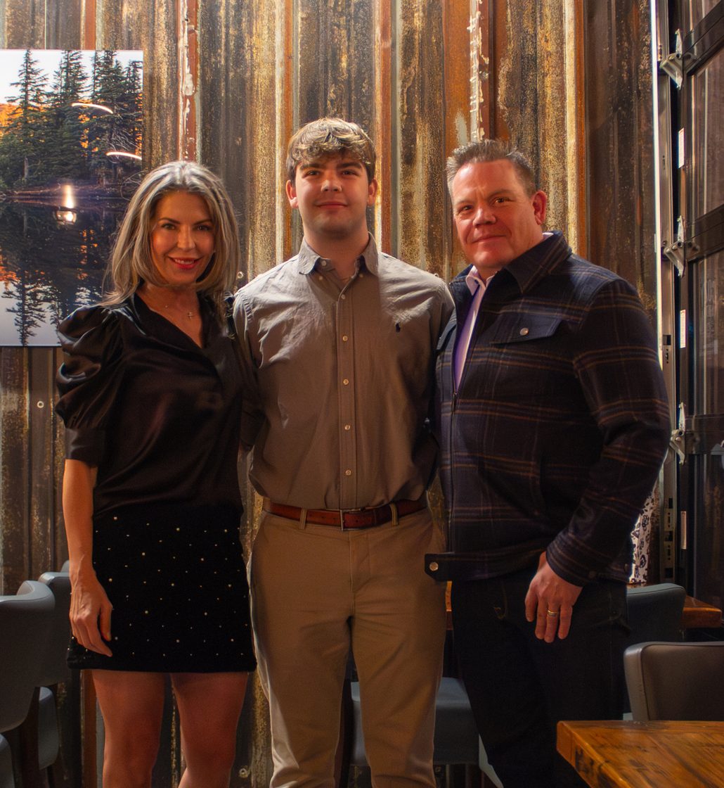 Deana, Rand, and Tyler Freres